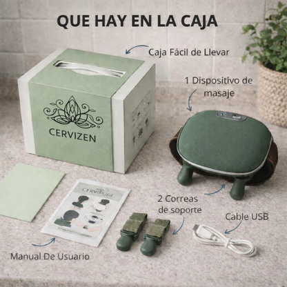 Cervizen Pro™ – Masajeador Cervical Inteligente